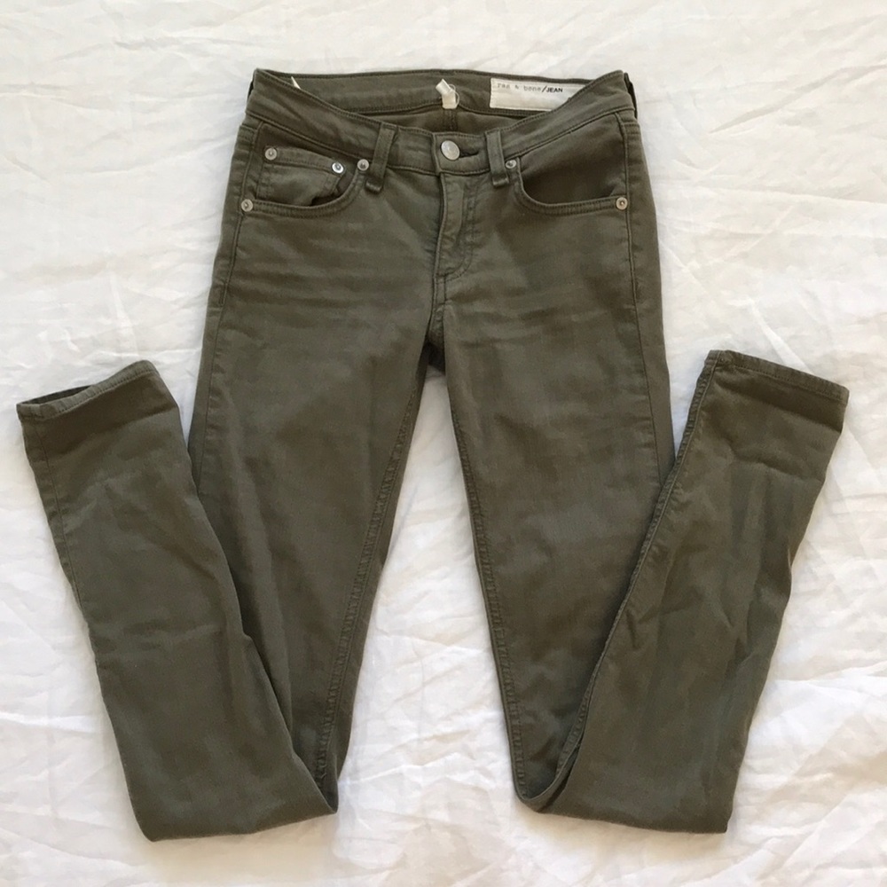 rag & bone Olive Skinny Jeans